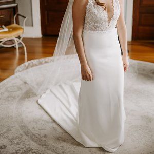 Made With Love Bridal - Tommy Crepe Size 6